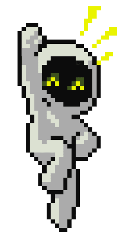 Warrior jumping graphic